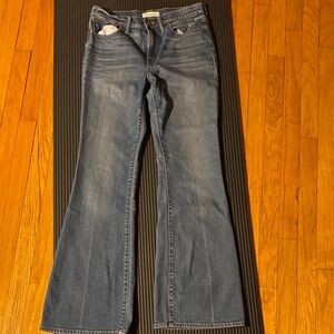 Madewell Flare Jeans in Classic Blue